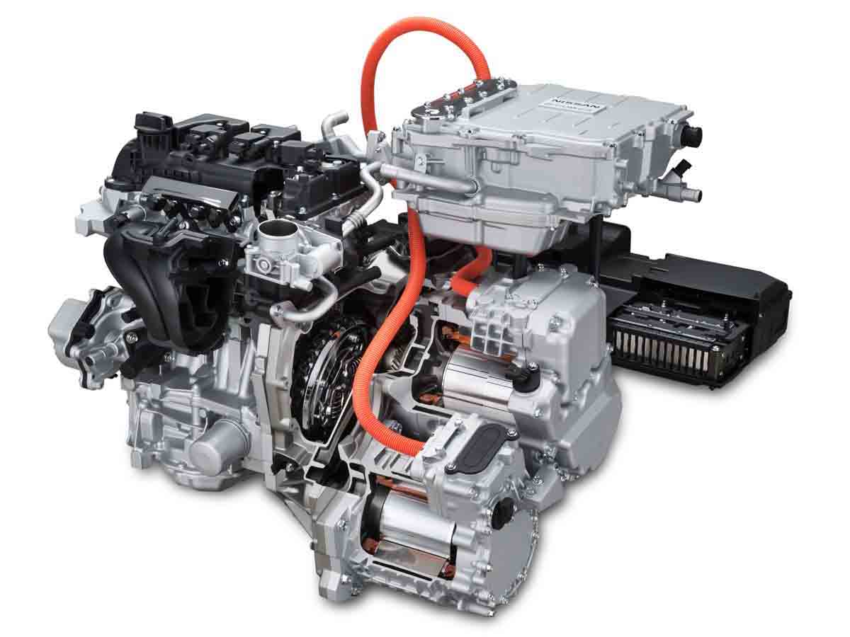 Nissan: гибридная силова установка e-POWER и тепловой КПД 50%