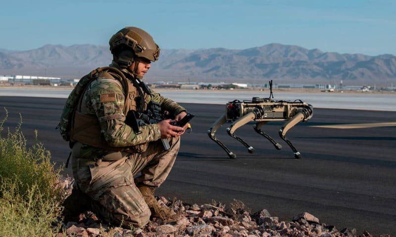 армия США, Mars Dogs, Au-Spot, Boston Dynamics