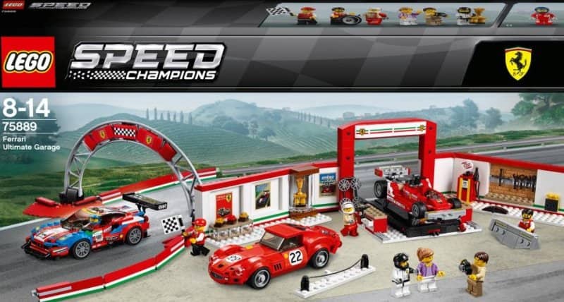 LEGO Speed Champions «Гараж Ferrari»