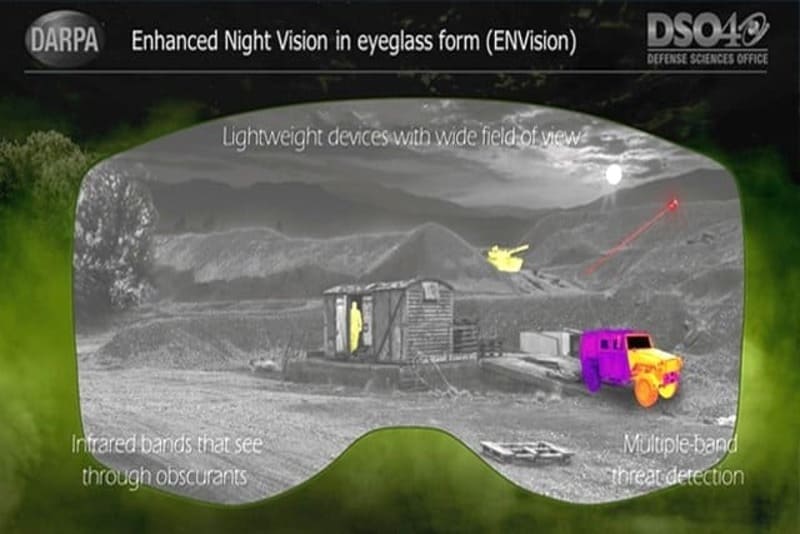армия США, DARPA, ПНВ, Прибор ночного видения