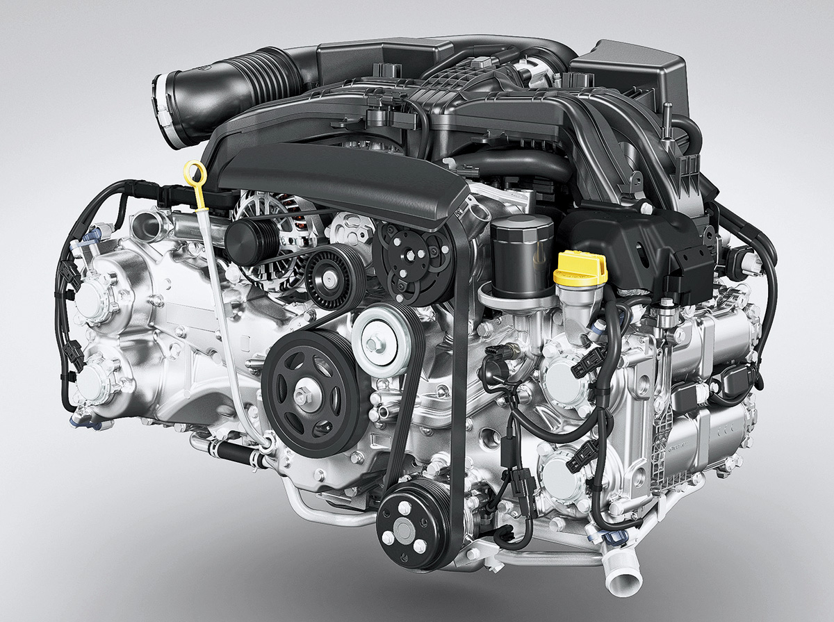 Subaru, горизонтально-оппозитный двигатель, двигатель, оппозитники