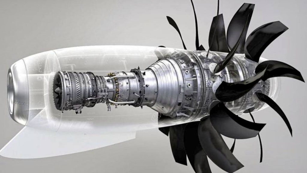 General Electric, двигатели с открытым ротором, авиадвигатель