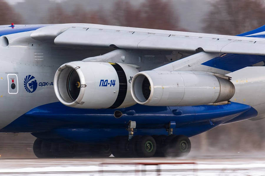 самолет Ил-76ЛЛ, гражданская авиация, прототип