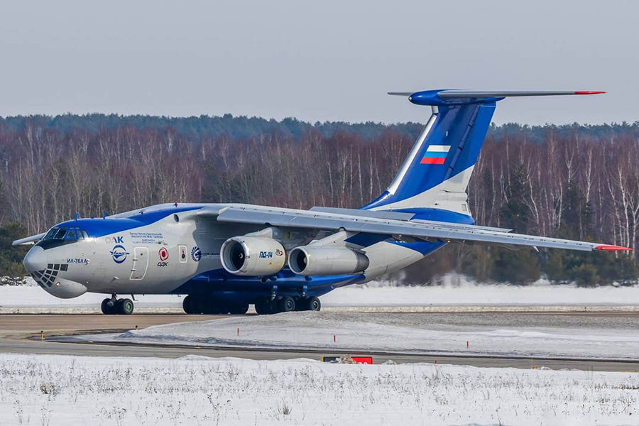самолет Ил-76ЛЛ, Росавиация, SuperJet
