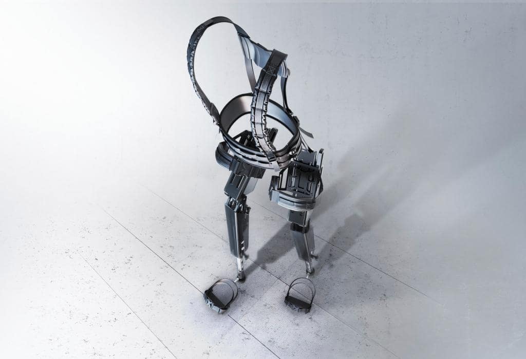 Экзоскелет, разработанный специалистами  ООО «Полезные роботы» и конструкторского бюро «Карфидов Лаб»