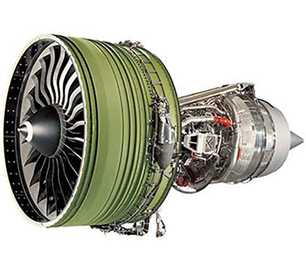 двигатель GE90-115B, авиадвигатель, турбины