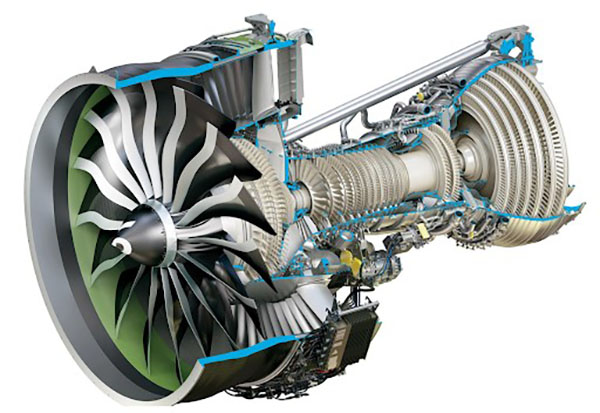 GE9X, турбина высокого давления, технологии