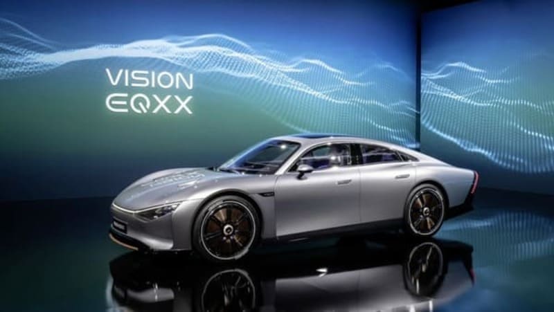 Mercedes-Benz,электромобиль, электрокар, VISION EQXX