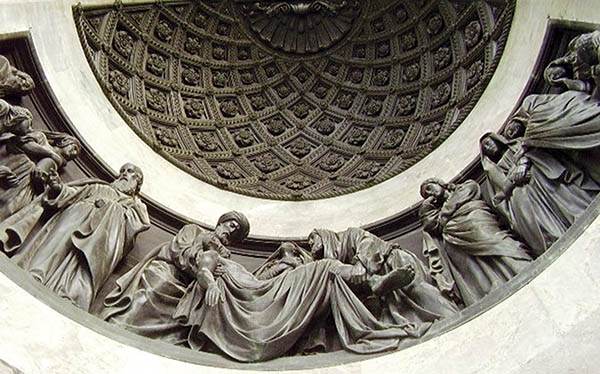 скульптура, Исаакиевский собор, отпечаток
