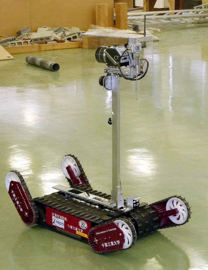 Робот Quince – «первопроходец» на взорвавшейся АЭС Фукусима-1
