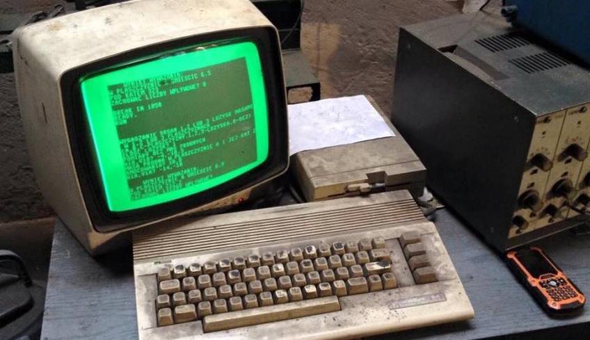 Автомастерская из Гданьска до сих пор использует Commodore 64