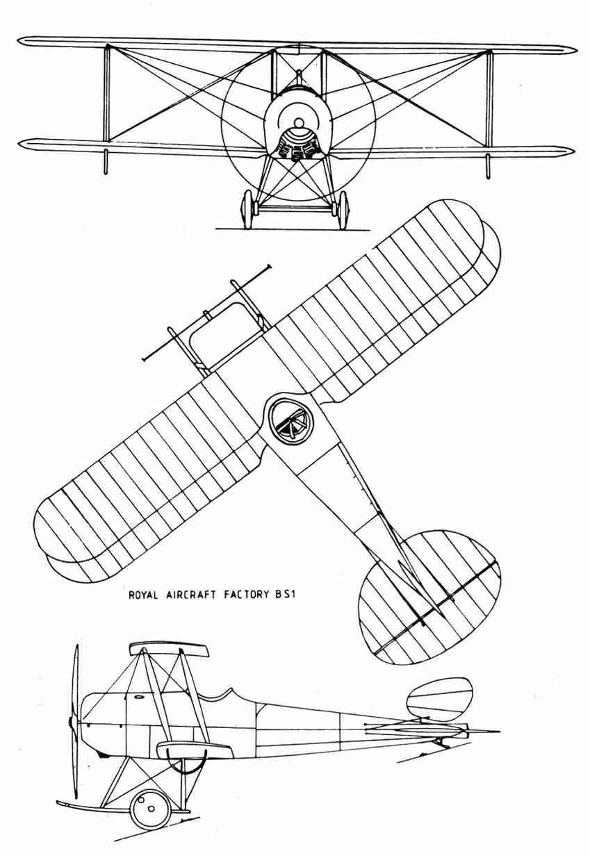 Общий вид самолета RAF B.S.1