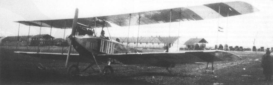Аэроплан Альбатрос B I одной из авиационных рот Императорских и Королевских воздушных войск Австро-Венгрии