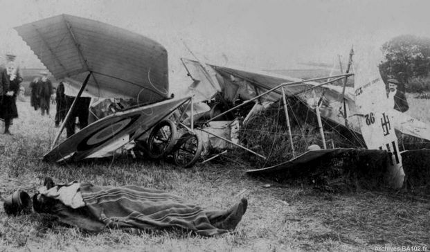 Катастрофа второго серийного самолета Фарман H.F. XX «Виль де Дижон» 