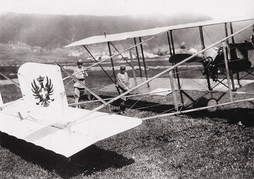 Самолет Фарман M.F. 11 итальянской военной авиации – 1915 г.